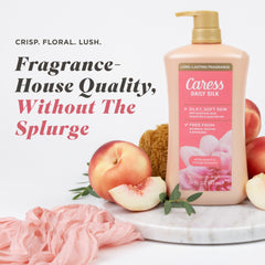 Caress textura de espuma cremosa que hidrata y consiente la piel