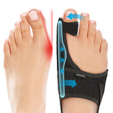Caretras front packaging showing two bunion correctors and benefits