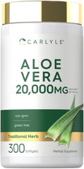 Carlyle frasco frontal mostrando 300 cápsulas y envase claro que inspira confianza