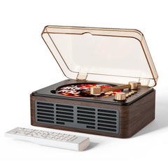 CARONSORT vista frontal marrón con altavoces integrados y controles fáciles