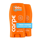 Carpe frontal pack de 2 mostrando protección prolongada