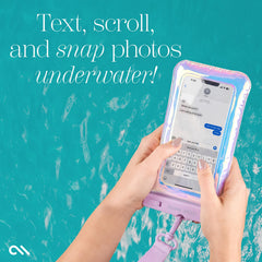 Case-Mate material TPU transparente resistente y ligero