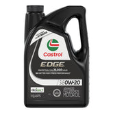 Castrol EDGE botella frontal mostrando presentación y protección del motor