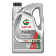 Castrol GTX full synthetic 5W-20 front packaging showing brand and size for easy identification and purchase