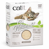 Catit envase frontal Pea Husk mostrando diseño y peso