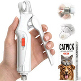 CATPICK vista frontal del cortauñas, control y ergonomía mejorados