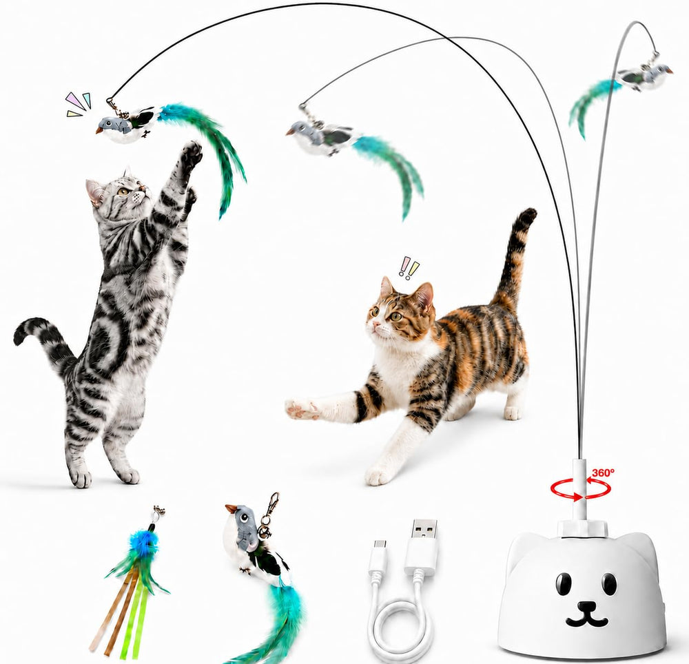 Catpick joy frente del empaque mostrando el juguete completo y beneficios