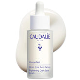Caudalie bottle front view showing label and brightening benefit