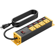 CCCEI front view showing four outlets and individual switches for organized control