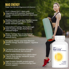 CELCLENE MagEnergy disolviéndose en agua para reponer electrolitos rápidamente