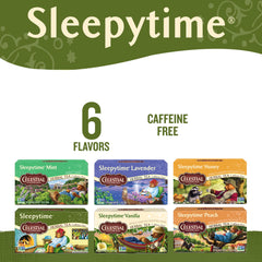 Celestial Seasonings detalle de la bolsita sin etiqueta y su tejido biodegradable práctico