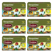 Celestial Seasonings frente de caja Sleepytime, presentación y diseño atractivo