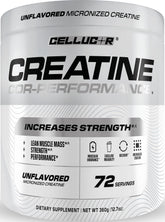 Cellucor envase frontal mostrando el tamaño y branding beneficios de pureza