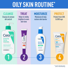 CeraVe aplicado en rostro como base para maquillaje sin transferir