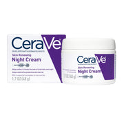 CeraVe frasco frontal de la crema de noche mostrando diseño y volumen práctico