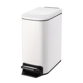 Cesun front view white slim bin shows space-saving design and clean look