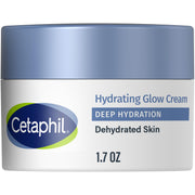 Cetaphil envase frontal crema facial que muestra formulación y beneficio hidratante