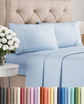 CGK Unlimited front packaging showing sky blue sheets and contents benefit clarity