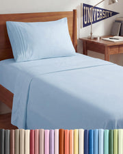 CGK Unlimited front packaging view showing sky blue Twin XL set and easy identification