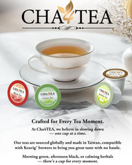 Cha4TEA detalle de cápsulas selladas, conservación del aroma