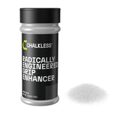 Chalkless front packaging 15g showing compact travel-friendly design and reliable grip