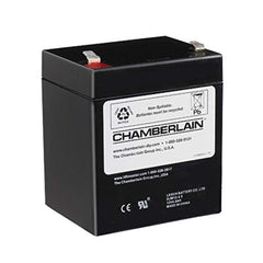 CHAMBERLAIN batería frontal del paquete mostrando compatibilidad y seguridad