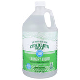 Charlie’s Soap frontal del envase mostrando capacidad y sin fragancia, ahorro por carga