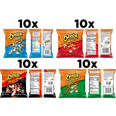 Cheetos Crunchy close-up texture with visible cheesy coating and crunch