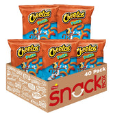 Cheetos bolsa frontal mostrando diseño y cantidad de unidades, fácil reconocimiento