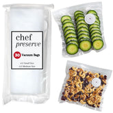 Chef Preserve front packaging showing 30 reusable bags and eco benefit