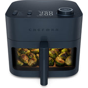 Chefman Crispinator front view showing compact award-winning design and fast results