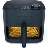 Chefman Crispinator front view showing design and compact countertop benefit