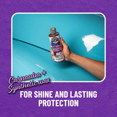 Chemical Guys foam cannon application producing clinging foam for efficient coverage