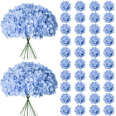 Cherica front packaging showing complete 65-piece blue hydrangea set and durability