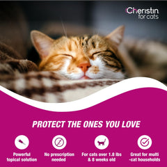 Cheristin aplicación en cuello de gato para acción rápida y cómoda