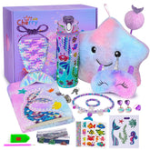 Cherry Tale front packaging showing full mermaid gift box and contents for easy gifting