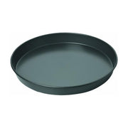 Chicago Metallic vista frontal del molde 14" con borde alto y acabado profesional