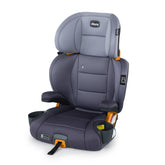 Chicco front view showing booster shape and DuoGuard protection benefit