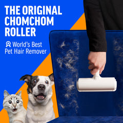ChomChom Roller con compartimiento abierto mostrando recogida higiénica