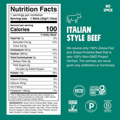 Chomps bastón individual aislado con 10 g proteína y textura firme