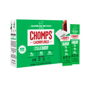 Chomps front packaging showing bold jalapeño branding and convenience