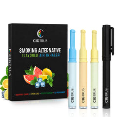 cigtrus empaque frontal mostrando el set y beneficios portátiles