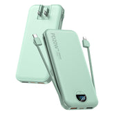 citicr front view green showing compact design and easy portability