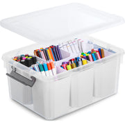 Citylife front view with lid showing clear storage and neat organization benefit