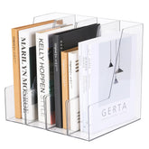 CiWiVOKi front view clear file holder showing neat organization benefit