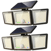 CLAONER front view showing three heads and bright output for security