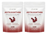 ClarityMD bottle front packaging showing 12mg astaxanthin and pack details for clarity