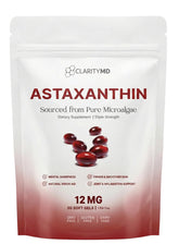 ClarityMD front packaging showing product name and 30 softgels, clear benefit of quality