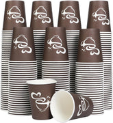 Clawsoff front pack of 300 brown cups showing quantity and value