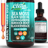 Clean Nutraceuticals frente del envase mostrando la marca y el producto
